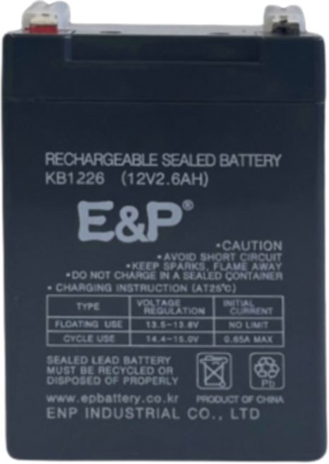 이앤피 KB1226 (12V 2.6AH)