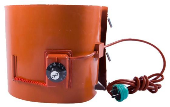 전기 오일 드럼 실리콘 가열 벨트 실리콘 밴드 드럼 히터 DIY 실리콘 고무 히터 오일 가스 탱크 금속 배럴, 01 200L1740 250 2Kw, 01 spin