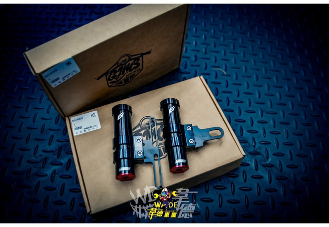 韋德機車精品 GJMS 質量穩定器 可調式質量阻尼器 適用 MMBCU XMAX 六代戰, 黑,前輪-固定土除用