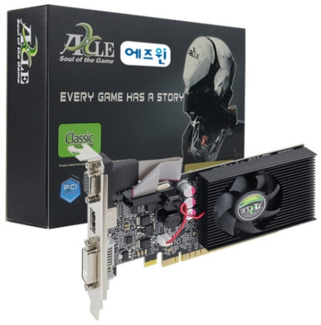 (AXLE) 지포스 G210 D3 1GB 에즈윈