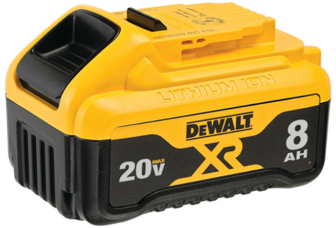 디월트 배터리 DCB208 20V 8.0Ah 리튬이온 밧데리, 1개