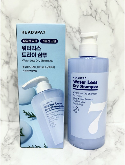 헤드스파7 물없이 감는 워터리스 드라이 샴푸, 300ml, 1개