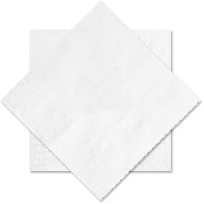 네모어스 칵테일냅킨 - 무형광 천연펄프 국내생산, 400개입, 1박스, 인쇄없는 냅킨