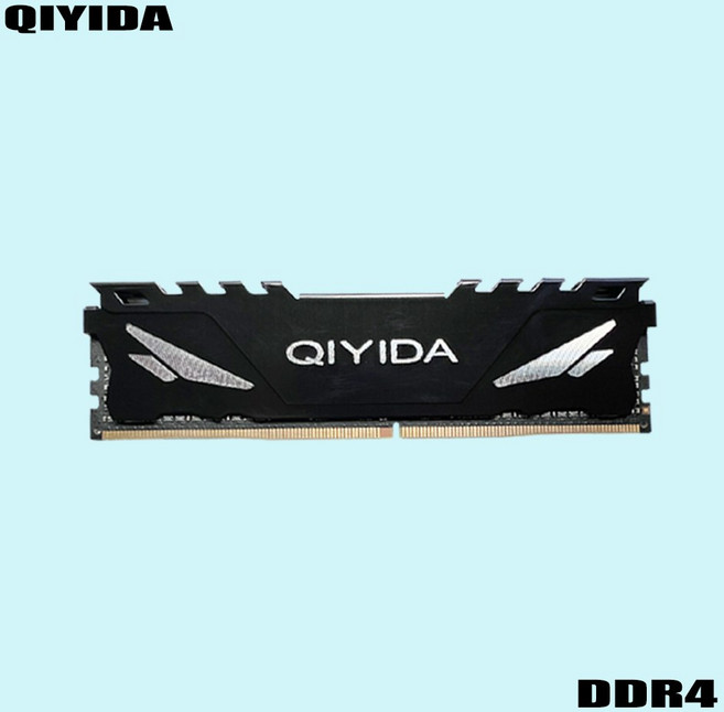 Qiyida ddr4 데스크탑 메모리 Ram 8GB PC4 2133MHz 또는 2400MHz 2666MHZ 3200MHZ 데스크탑 방열판 8G RAM