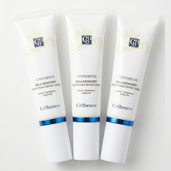 1+1+1 셀비뉴 기미 잡티 미백 크림 60g 3개 주근깨 칙칙한피부 톤업 확실한효과 [임상시험완료], 60ml