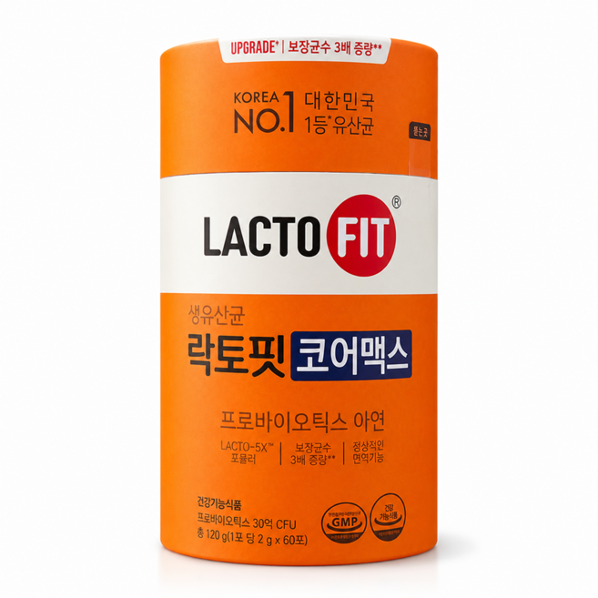 종근당건강 락토핏 코어맥스 60포, 120g, 1개