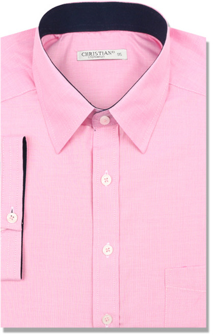 오마보이 반슬림 반팔 솔리드 와이셔츠 235