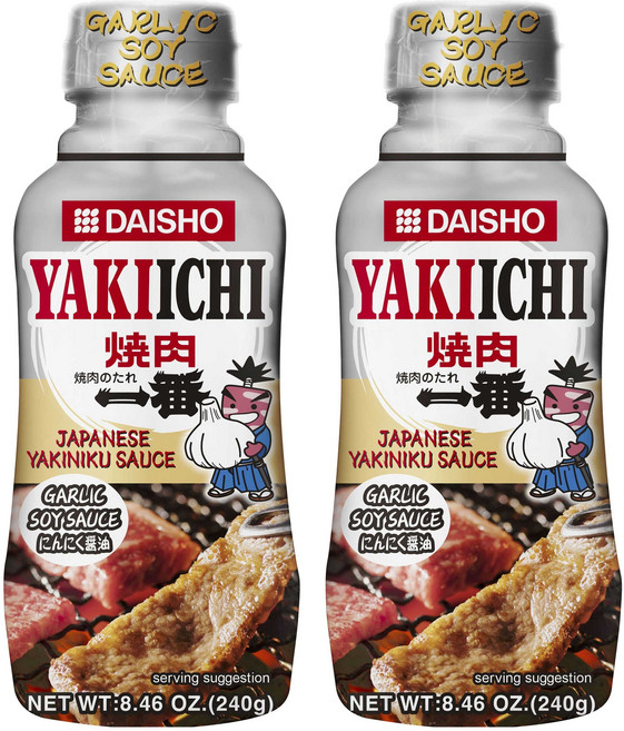다이쇼 야키이치 야끼니쿠 마늘 간장 소스 이찌방, 2개, 240g