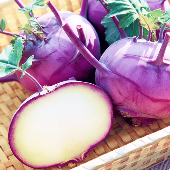 [시즌마지막초특가] 50박스한정수량 명품고당도 제주산지직송 콜라비, 1개, 3kg