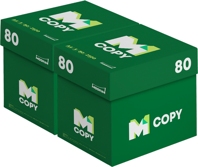 MCOPY 80gsm 복사용지, 80G A4, 5000개
