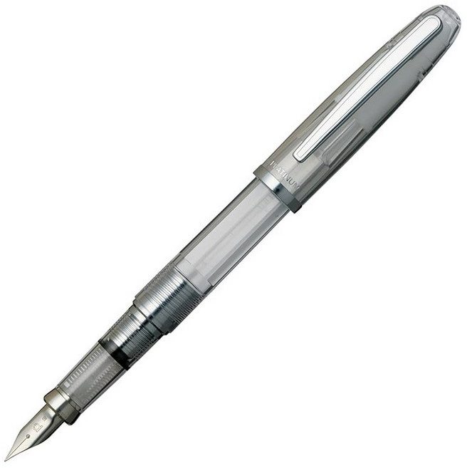 플래티넘 만년필 만년필 밸런스 샤인크리스탈 가는글씨 PGB3000A#52, 1개, 상세페이지 참조