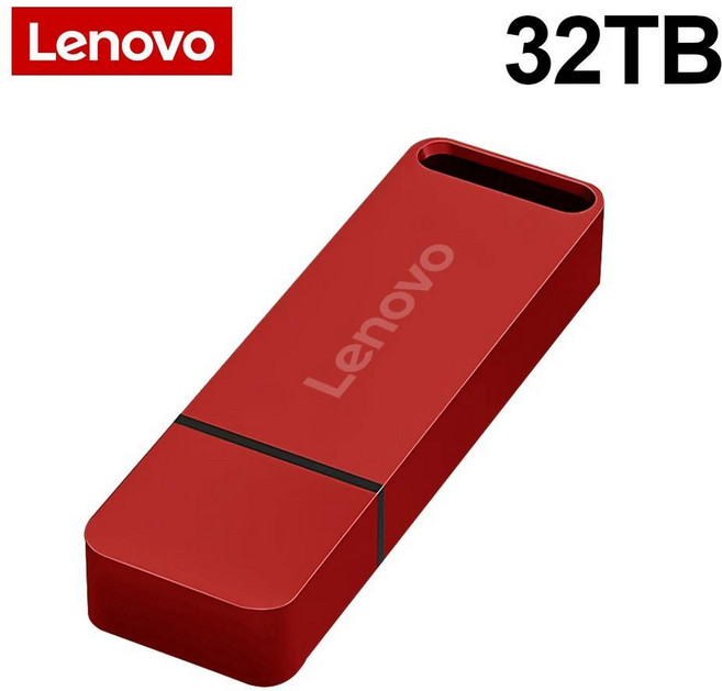 금속 플래시 드라이브 방수 고속 전송 휴대용 메모리 펜, 11. 32TB Red