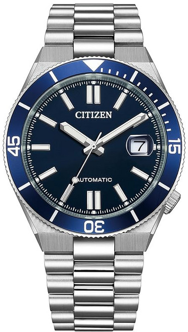 CITIZEN 시티즌 TSUYOSA 츠요사 기계식 오토매틱 손목시계 NJ0230-59L 블루