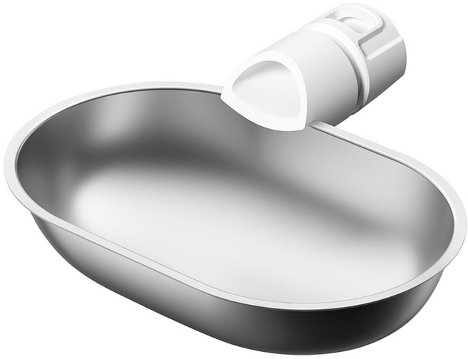 푸푸펫츠 강아지 고양이 무선 자동 급수기 304스테인리스 물그릇, 1개, 304 스테인리스