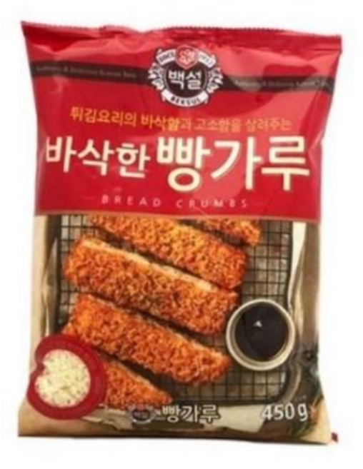 백설 바삭한빵가루, 5개