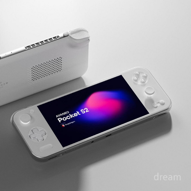 아야네오 포켓 S2 Pocket 안드로이드 게임 휴대용, S2+12G+256G 화이트