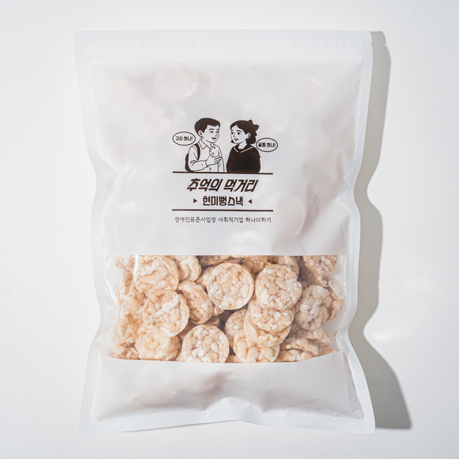 하나더하기 추억의 먹거리 시리즈 뻥튀기 8종, 1개, 현미뻥