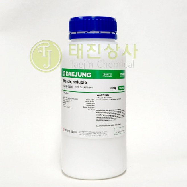 가용성녹말 (Starch soluble) 500g [9005-84-9]