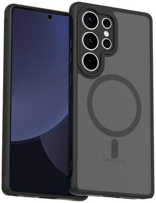 별다섯 핸드폰 맥세이프 반투명 매트 케이스 변색에 강한 자력 마그네틱