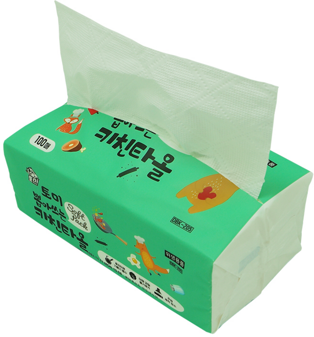 토미 뽑아쓰는 키친타올 100매, 20세트