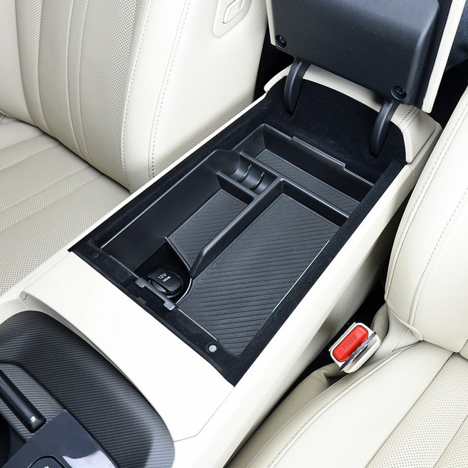 터보카 K8 페이스리프트 호환 콘솔트레이 차량 센터 수납 정리함, K8 페이스리프트-단문형, Black 블랙색상