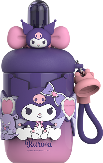 크로스 보더 산리오 뽀뽀 텀블러 560밀리리터, 1개, 560ml, 560mlBB 쿠로미