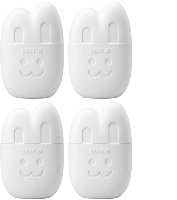 3호 밀크화이트 에딧비 베어버니 톤 필터 선크림 30 ml, 4개