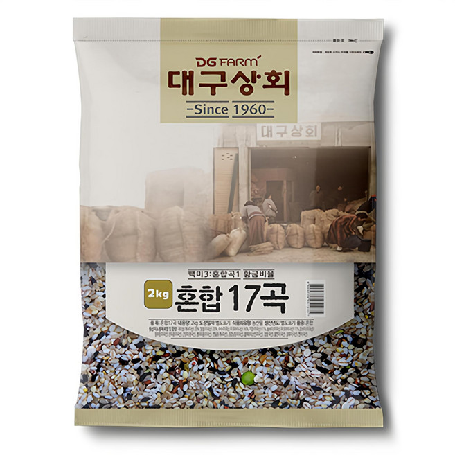 대구농산 혼합 17곡, 2kg, 1개