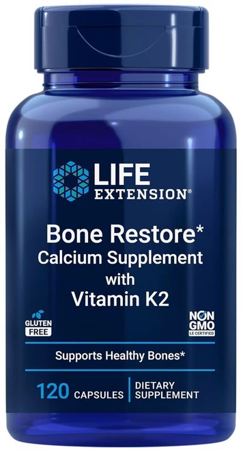 뼈 칼슘 영양제 비타민K2 120정 라이프익스텐션, 1개 - 쿠팡