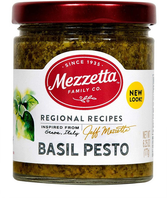 Mezzetta 메제타 바질페스토 파스타 소스 Basil Pesto 177g, 1개