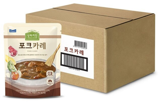 상하키친 포크카레 170g x 10 {QHJ}, 10개