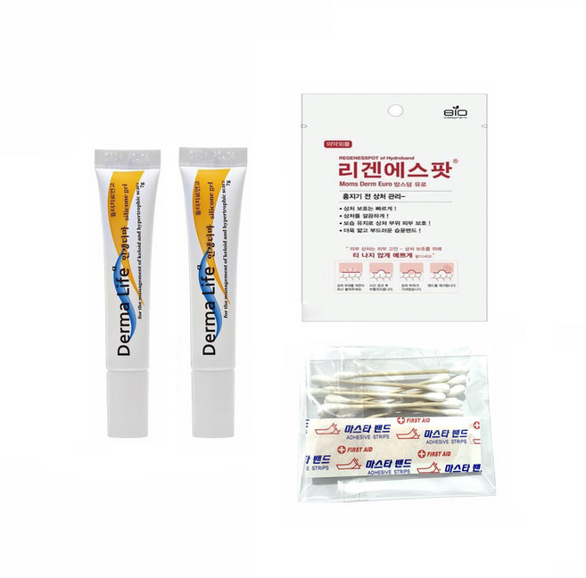 인생더마 / 맘스덤유로 (의약외품) / 100P 고급나무 면봉, 1세트