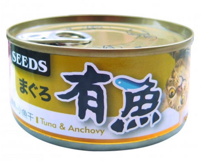 惜時 有魚貓餐罐 170g, 1個, 鮪魚+小魚干