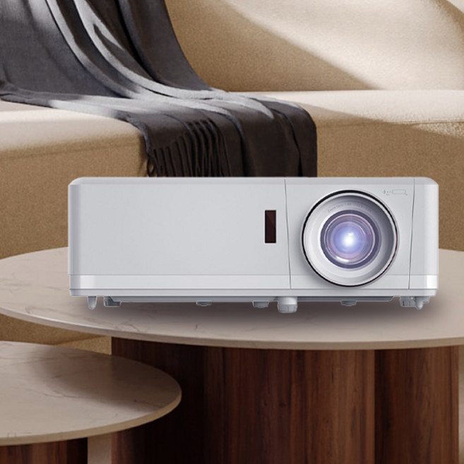 옵토마 레이저 6000안시 FHD 풀HD 대강당 대회의용 대학교 강의실 대형카페 대형교회 백화점 호텔 예식장 연회장 박물관 미술관 전시장 미디어아트 스크린골프장 빔프로젝터