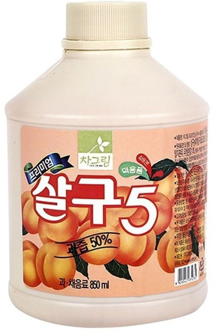 차그림 농축과일원액 살구 원액 850ml, 1개