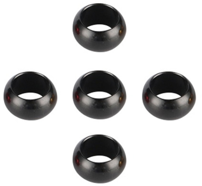 앵무새발목링 리드줄 산책 줄 하네스 와이어 발목줄 새 발목고리 링 알루미늄 발 식별 레이스 야외 비행 훈련 다리 내경 8mm 10 개-32, 2.Black - Inner diameter 10mm