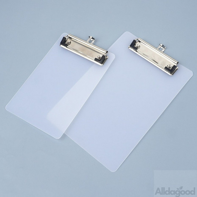 해피딜 반투명 클립보드 A6 A5 보드판 문서꽂이 파일철 파일판 문서받침대