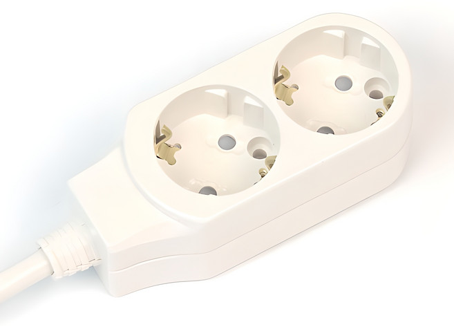 써보니 두남 코드붙은 멀티탭 16A 2구, 5m, 혼합색상, 1개