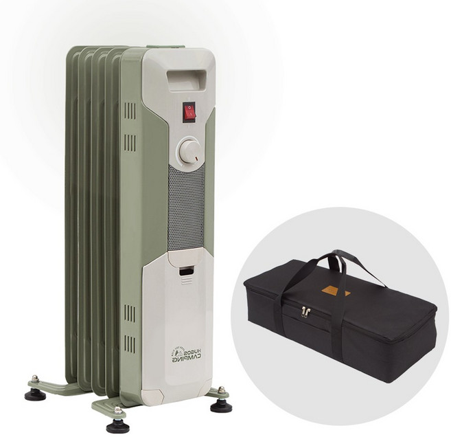 휴고스 캠핑용 라디에이터 전기히터 가방포함 BHO-A050, 단일옵션