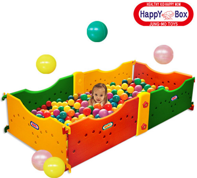 중모토이플러스 볼풀장 6P, 혼합색상, 1개