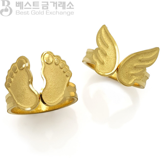 베스트금거래소 24k 순금 순도 99.9% 프리미엄돌반지 1.875g 3.75g