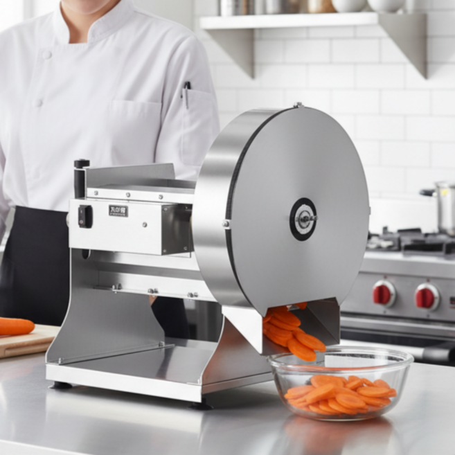 컷조이 다기능 슬라이서 야채 채썰기 기계 업소용 전동 수동 프리미엄 양파 슬라이서 레몬 슬라이스, 1세트, 2. 기본형(0~7mm)