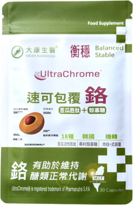 大康生醫 衡穩苦瓜多胜肽複方膠囊, 1個, 30顆