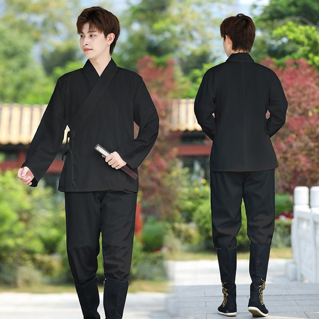 스님옷 남자 스님 남성 스님복 절복 불교 생활 승복 긴팔 상하의 승려복