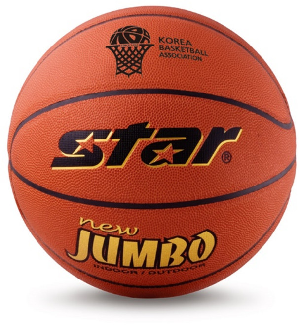스타스포츠 농구공 뉴점보 7호 BB417 24cm, 1개