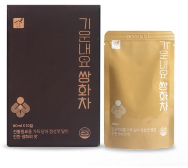 맑은농장 기운내요 쌍화차, 80ml, 10개