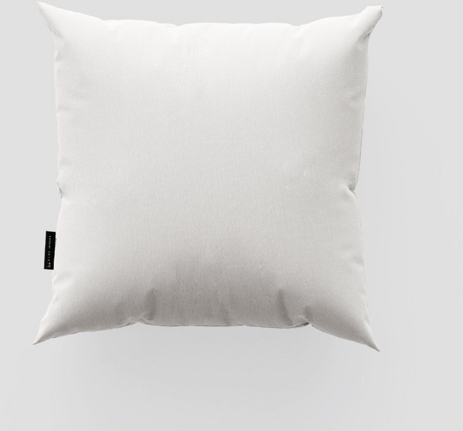 플랫화이트 국내제작 박음질이 탄탄한 인테리어 방석&소파쿠션 겸용커버, 화이트