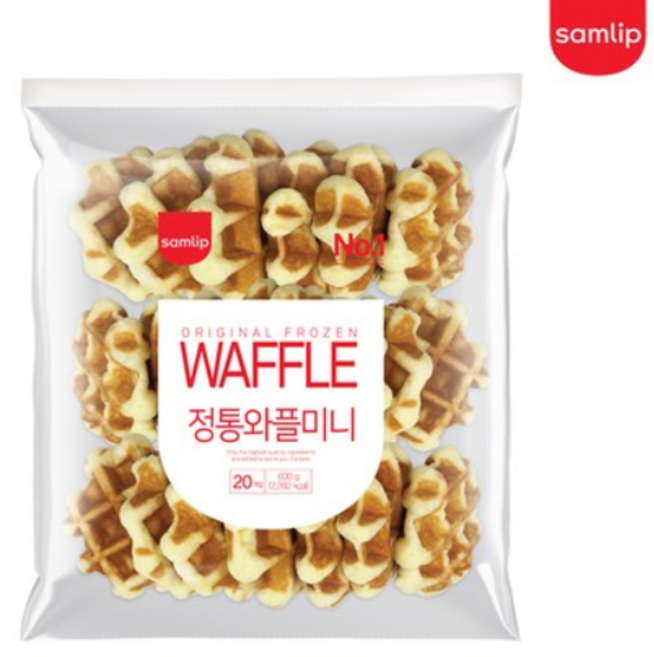 삼립 정통와플미니 20개입 600g x 4봉, 8개