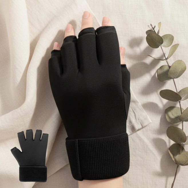 어프레이드 손목 손가락 젤 슬리브 냉온찜질팩 아이싱 핑거O타입, 1개 - 쿠팡