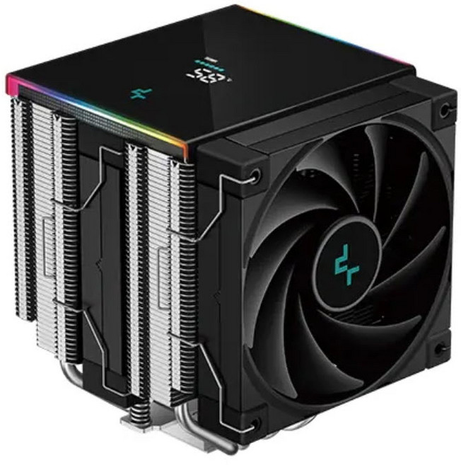 딥쿨 DEEPCOOL AK620 DIGITAL SE 듀얼타워 공랭 CPU 쿨러 (블랙), 1개, 블랙